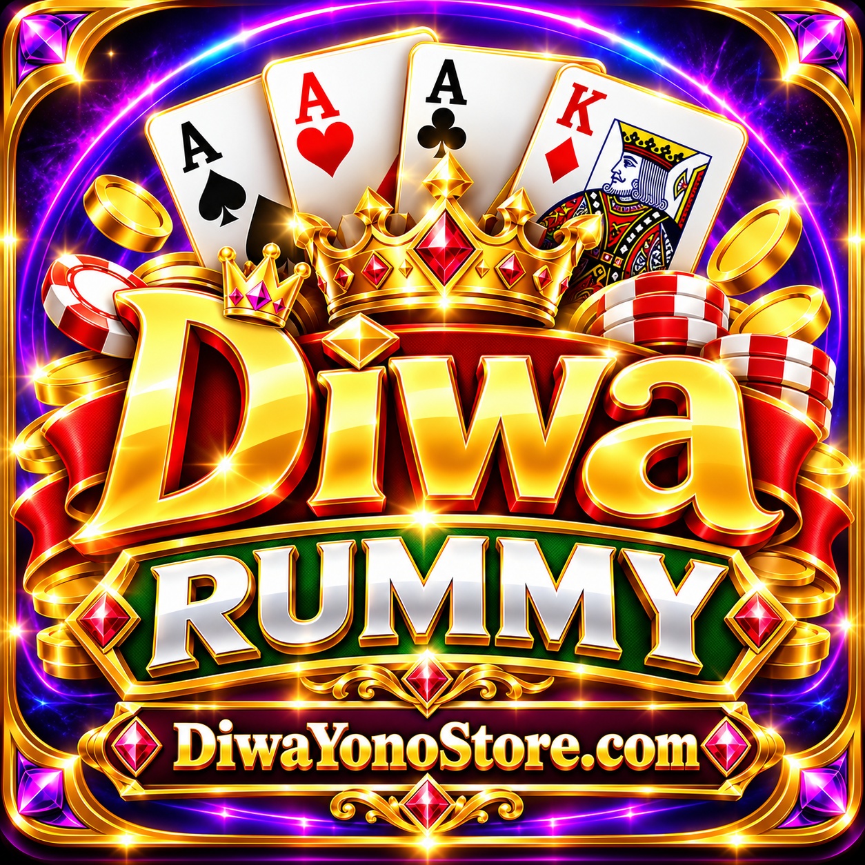 Diwa Rummy logo